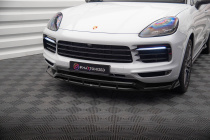 Porsche Cayenne Coupe Mk3 2019-2023 Frontläpp / Frontsplitter Maxton Design